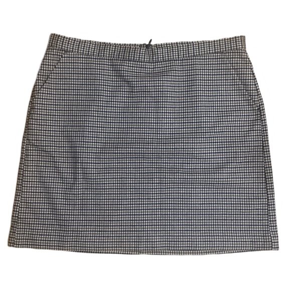 Banana Republic Plaid Skirt size 14 lined with pockets - Picture 1 of 8